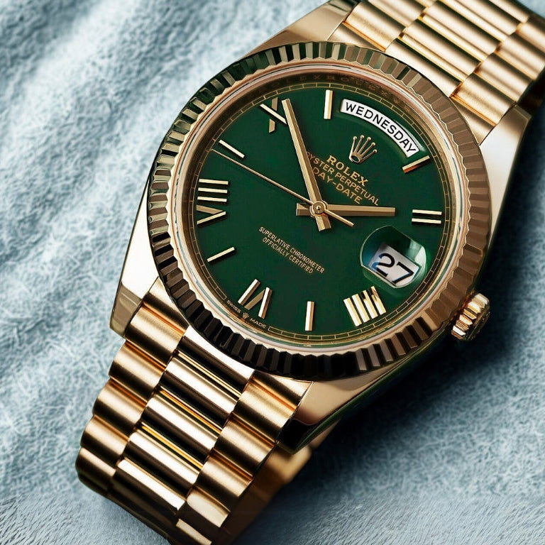 Rolex Day-Date 40 – Fluted Bezel